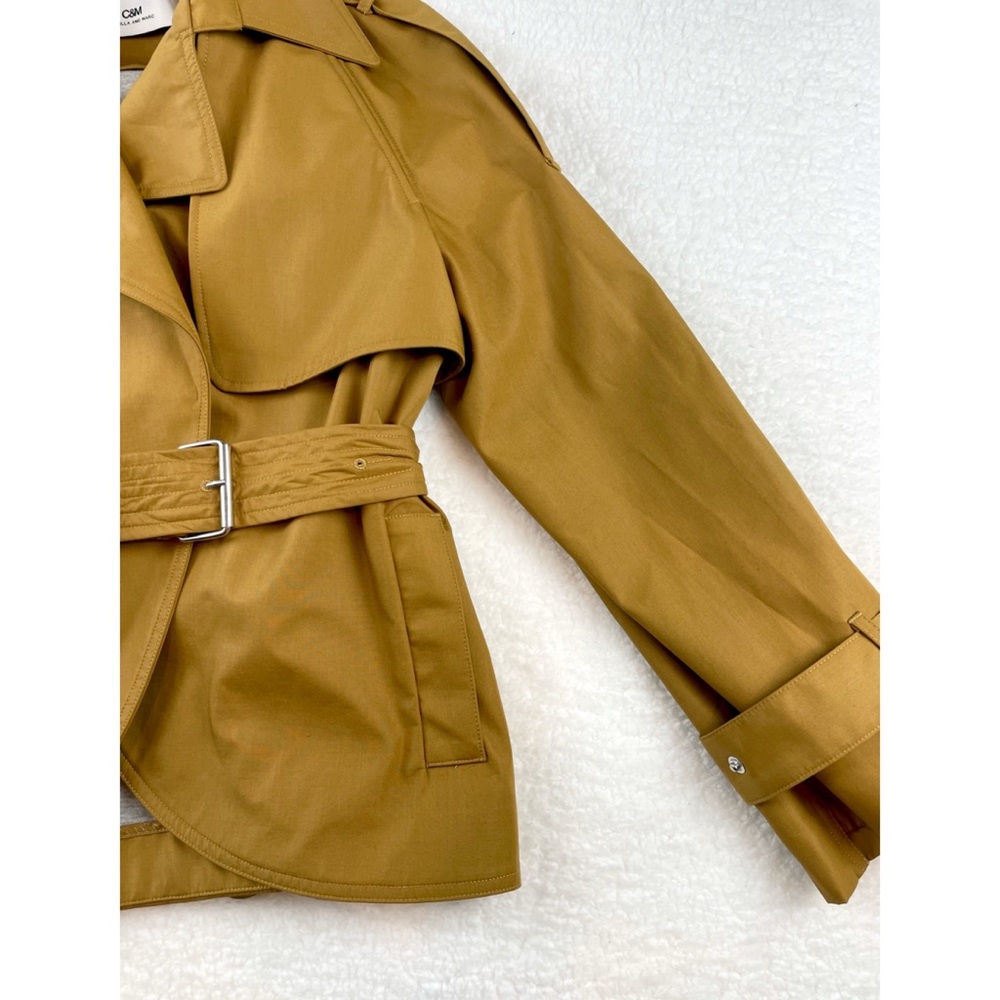 CAMILLA & MARC • Mustard Clarence Belted Jacket, 2 - Picture 11 of 16